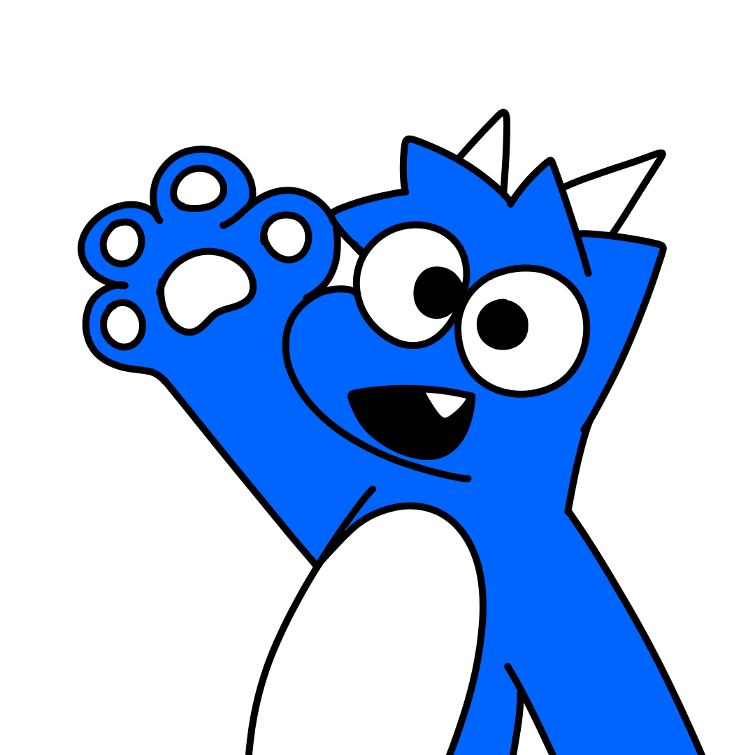 Dell waving hi